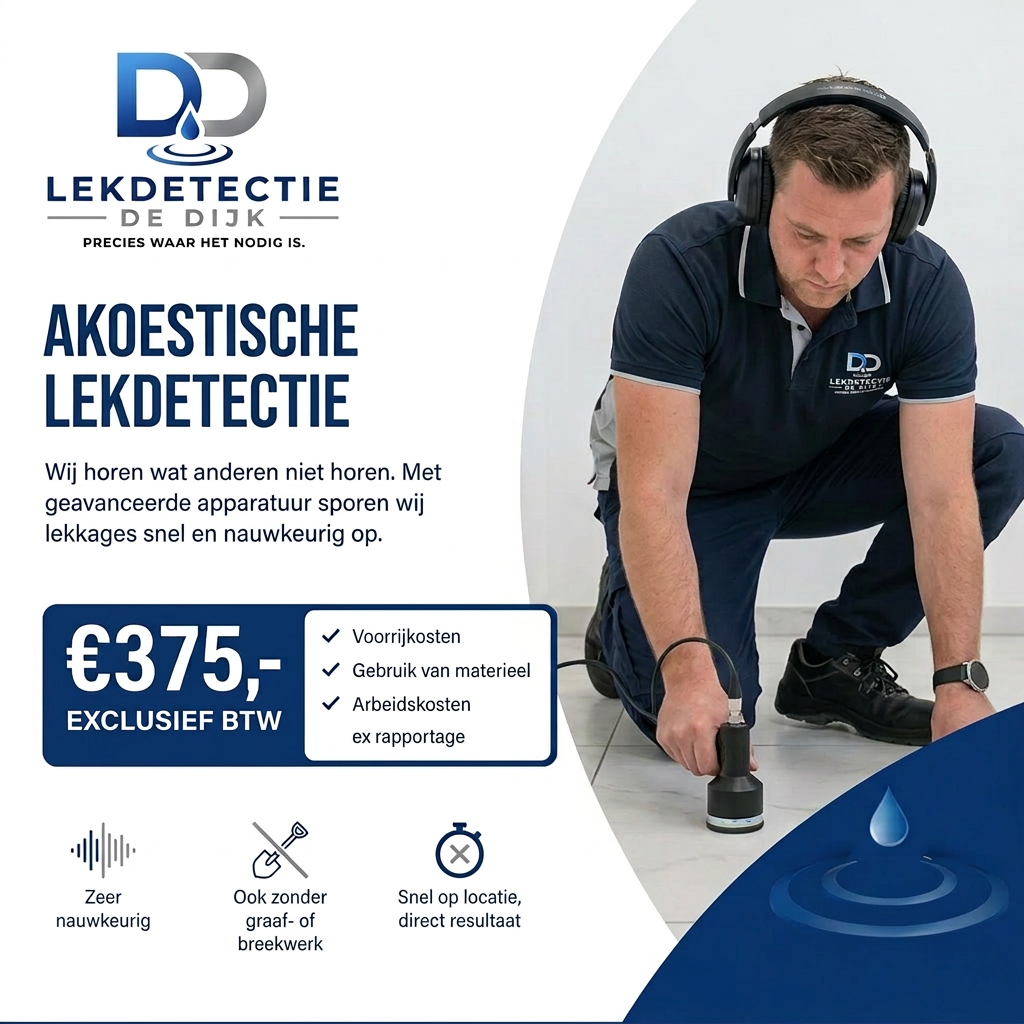 Akoestische lekdetectie
