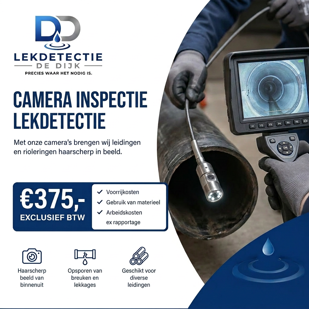 Camera inspectie lekdetectie