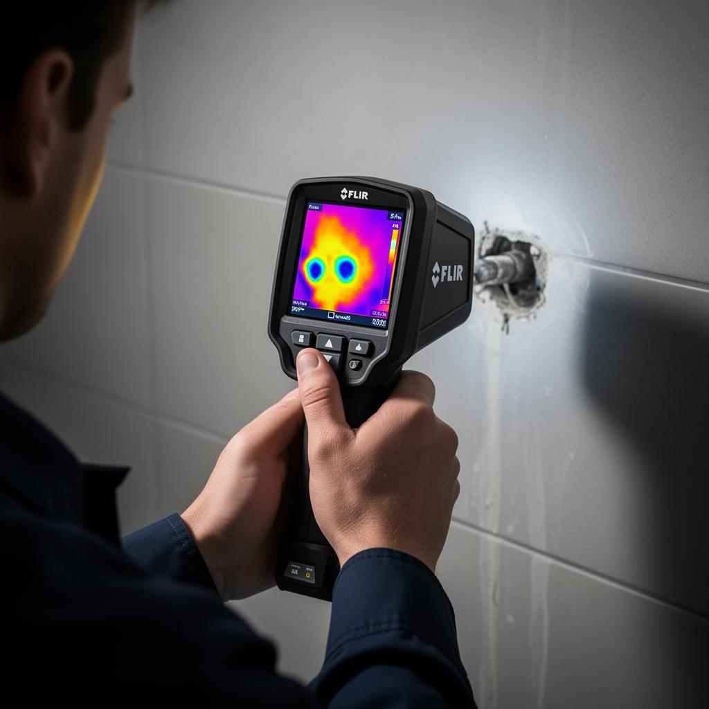 Thermografische camera lekdetectie